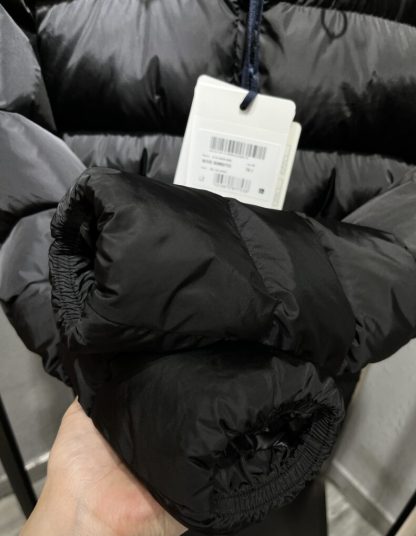 REPLICA MONCLER AVOCE HOODED SHORT DOWN JACKET BLACK #3894 - Image 8