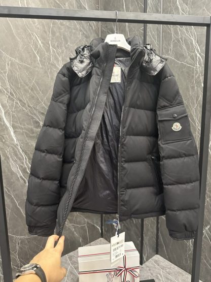 REPLICA MEN'S MONCLER MONTGENEVRE HOODED SHORT DOWN JACKET #3774 - Image 3