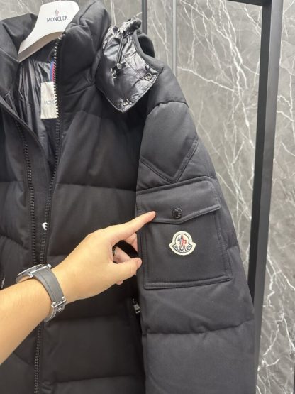 REPLICA MEN'S MONCLER MONTGENEVRE HOODED SHORT DOWN JACKET #3774 - Image 4
