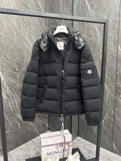 REPLICA MEN'S MONCLER MONTGENEVRE HOODED SHORT DOWN JACKET #3774 - Image 6