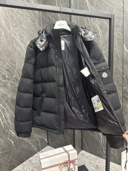 REPLICA MEN'S MONCLER MONTGENEVRE HOODED SHORT DOWN JACKET #3774 - Image 10