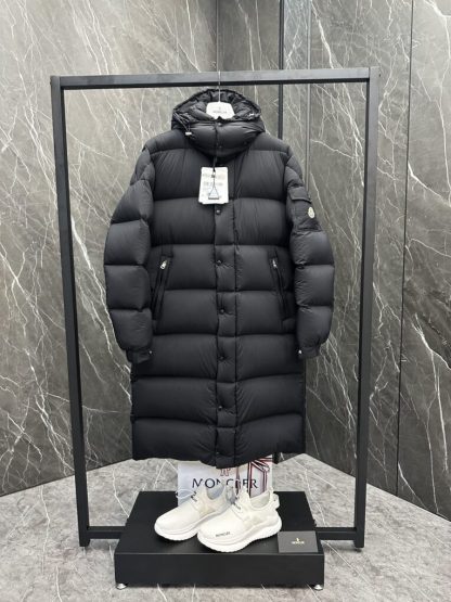  Moncler Men's Hanoverian Long Down Jacket #3765 - Image 5