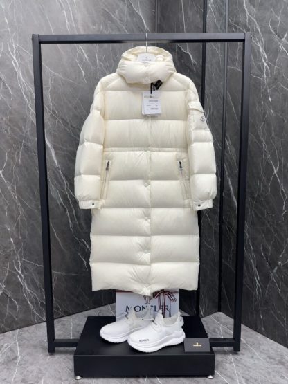 REPLICA MONCLER CAVETTAZ HOODED LONG DOWN JACKET #3819 - Image 10