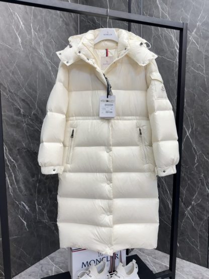 REPLICA MONCLER CAVETTAZ HOODED LONG DOWN JACKET #3819 - Image 6