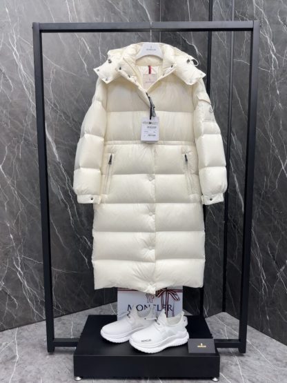 REPLICA MONCLER CAVETTAZ HOODED LONG DOWN JACKET #3819 - Image 7