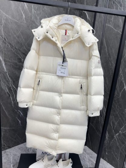 REPLICA MONCLER CAVETTAZ HOODED LONG DOWN JACKET #3819 - Image 8