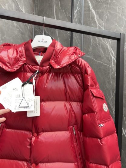REPLICA MEN'S MONCLER RED MALJASSET SHORT DOWN JACKET #3771 - Image 11