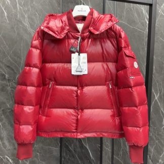 REPLICA MEN'S MONCLER RED MALJASSET SHORT DOWN JACKET #3771