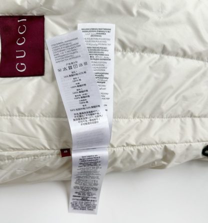  GUCCI MEN'S TECHNICAL COTTON CANVAS HOODED JACKET 787197 #3831 - Image 9