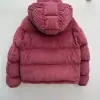  Moncler Daos Chenille Women's Down Jacket Dusty Pink #3752 - Image 19