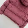  Moncler Daos Chenille Women's Down Jacket Dusty Pink #3752 - Image 11