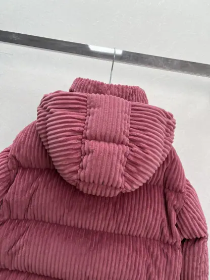  Moncler Daos Chenille Women's Down Jacket Dusty Pink #3752 - Image 14