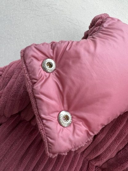  Moncler Daos Chenille Women's Down Jacket Dusty Pink #3752 - Image 17