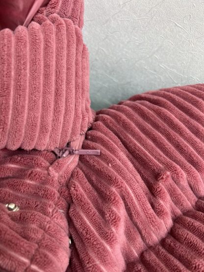  Moncler Daos Chenille Women's Down Jacket Dusty Pink #3752 - Image 3