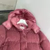  Moncler Daos Chenille Women's Down Jacket Dusty Pink #3752 - Image 6