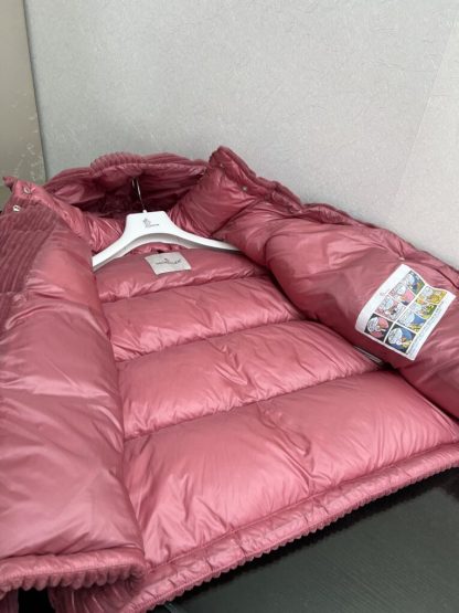  Moncler Daos Chenille Women's Down Jacket Dusty Pink #3752 - Image 9