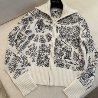 Replica Dior Women's DiorAlps Mock-Neck Cardigan #3863