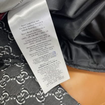 GUCCI MEN'S WOOL JACKET WITH GG SHADOW 803984 #3832 - Image 3