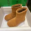  Bottega Veneta Snap Ankle Boot Caramel For Women #3800 - Image 7
