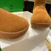  Bottega Veneta Snap Ankle Boot Caramel For Women #3800 - Image 15