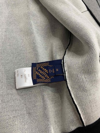  Louis Vuitton Graphic Intarsia Zipped Cotton Hoodie For Men 1AFXKW #3854 - Image 4