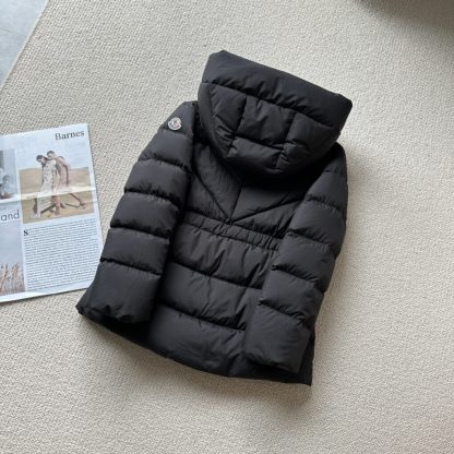 REPLICA MONCLER BROSSE DIAGONAL-QUILTED HOODED SHORT DOWN JACKET #3891 - Image 2