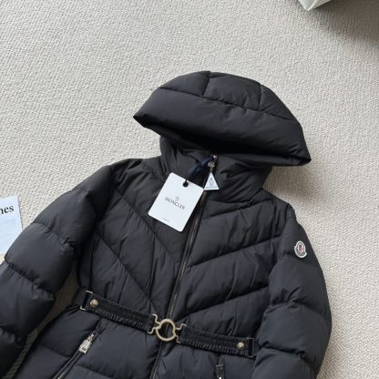 REPLICA MONCLER BROSSE DIAGONAL-QUILTED HOODED SHORT DOWN JACKET #3891 - Image 5