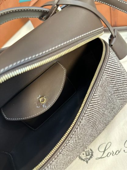 Loro Piana 2024 Extra Bag L27  Virgin Wool Shoulder Bag Crossbody Bag #3759 - Image 2