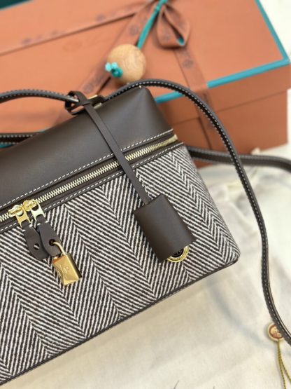 Loro Piana 2024 Extra Bag L27  Virgin Wool Shoulder Bag Crossbody Bag #3759 - Image 8