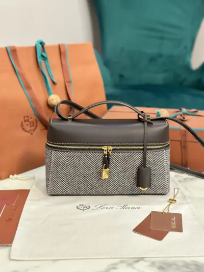 Replica Loro Piana Extra Bag L27 Virgin Wool Shoulder Bag Crossbody Bag #3759