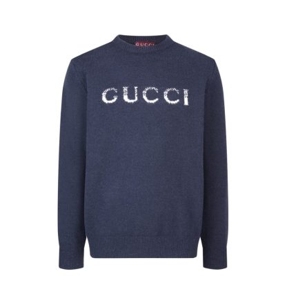 Replica GUCCI MEN'S WOOL SWEATER WITH GUCCI INTARSIA #3839