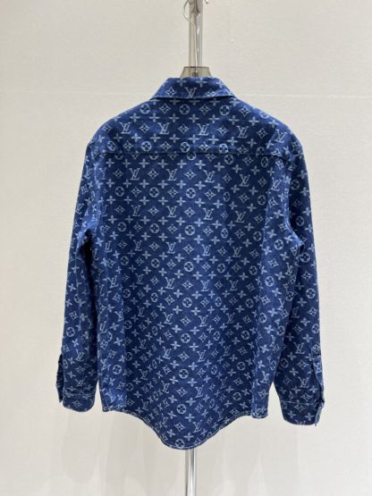  Louis Vuitton Women's Denim Shirts 2024S #3758 - Image 8
