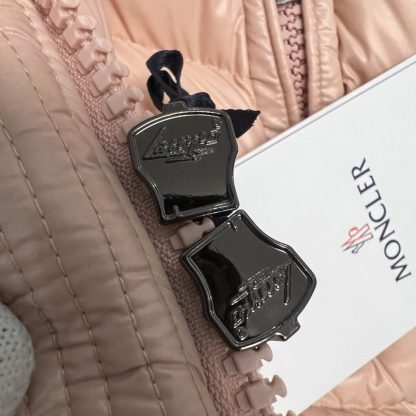 REPLICA MONCLER MAIRE HOODED SHORT DOWN JACKET FOR WOMEN BEIGE #3822 - Image 8