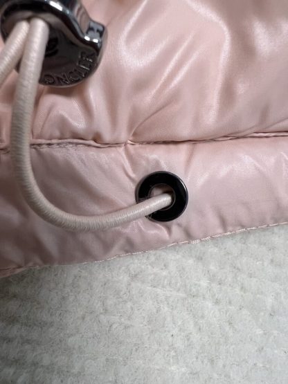 REPLICA MONCLER MAIRE HOODED SHORT DOWN JACKET FOR WOMEN BEIGE #3822 - Image 2