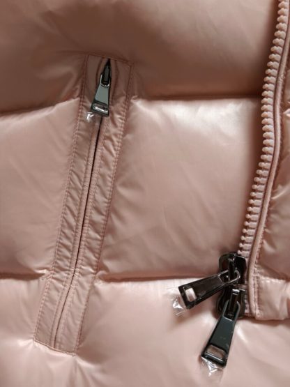 REPLICA MONCLER MAIRE HOODED SHORT DOWN JACKET FOR WOMEN BEIGE #3822 - Image 12