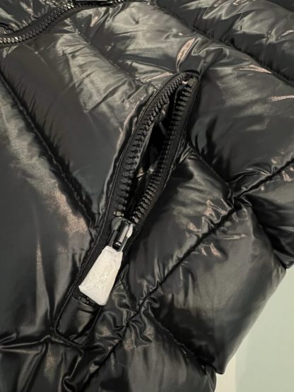 REPLICA MONCLER MOKA LONG DOWN JACKET BLACK #3897 - Image 3
