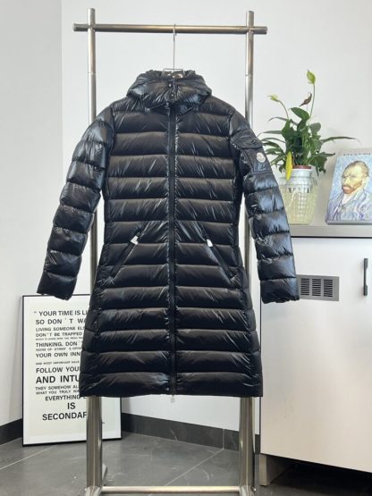REPLICA MONCLER MOKA LONG DOWN JACKET BLACK #3897