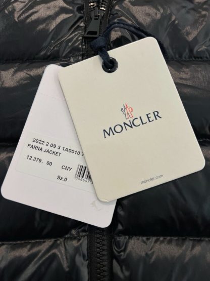REPLICA MONCLER MOKA LONG DOWN JACKET BLACK #3897 - Image 4