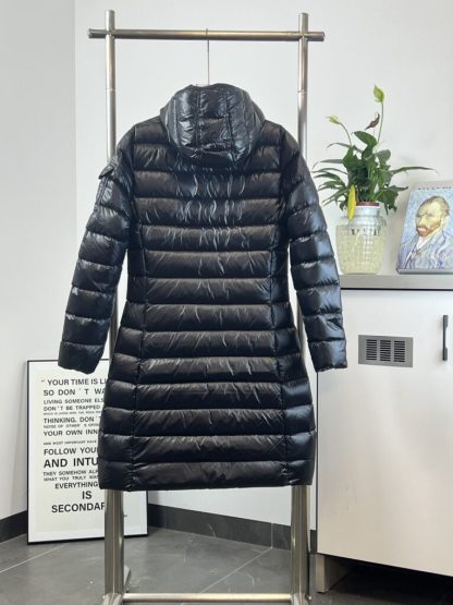 REPLICA MONCLER MOKA LONG DOWN JACKET BLACK #3897 - Image 9
