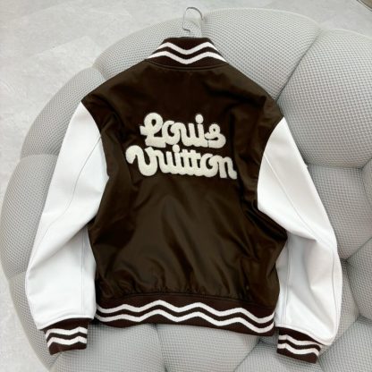  Louis Vuitton Embroidered Varsity Jacket For Men 1AFPWZ #3857 - Image 2