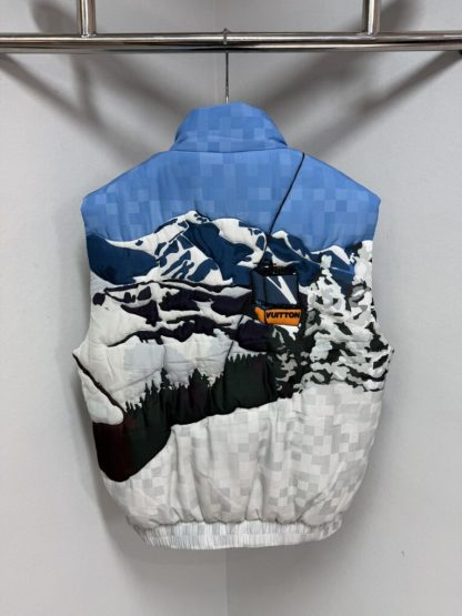  Louis Vuitton Men's Sleeveless Quilted Vest 1AGJR6 #3906 - Image 2