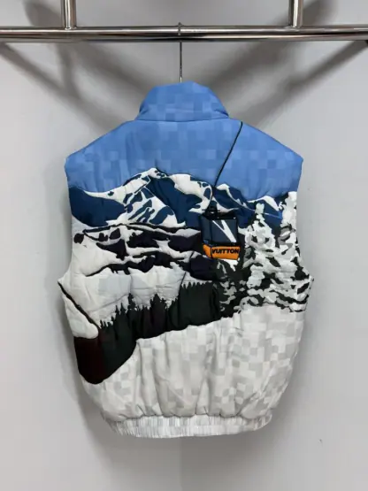  Louis Vuitton Men's Sleeveless Quilted Vest 1AGJR6 #3906 - Image 2