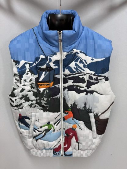  Louis Vuitton Men's Sleeveless Quilted Vest 1AGJR6 #3906 - Image 8