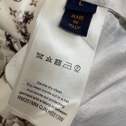  Louis Vuitton Men's Long-Sleeved Silk Shirt #3905 - Image 6