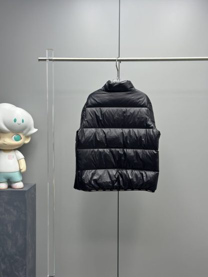 REPLICA MONCLER ABBADIA SHORT DOWN JACKET WOMEN BLACK #3816 - Image 10