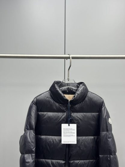 REPLICA MONCLER ABBADIA SHORT DOWN JACKET WOMEN BLACK #3816 - Image 15