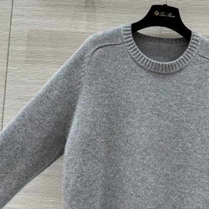  Loro Piana Cellio Crewneck Baby Cashmere Women's Sweater Knitwear #3778 - Image 4