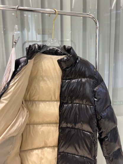REPLICA MONCLER ABBADIA SHORT DOWN JACKET WOMEN BLACK #3816 - Image 6