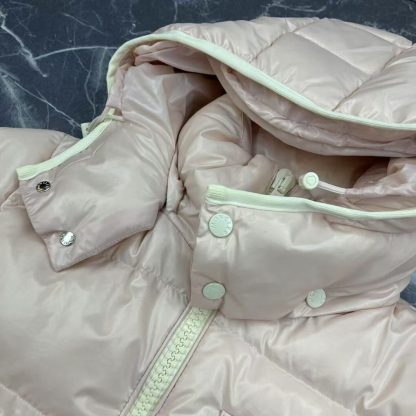 REPLICA MONCLER ANDRO HOODED SHORT DOWN JACKET PINK #3874 - Image 6