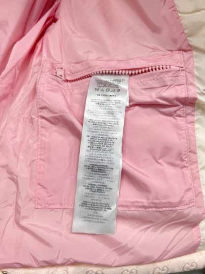 REPLICA GUCCI WOMEN'S GG COTTON CANVAS PUFFER JACKET #3837 - Image 5